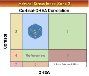 Adrenal Stress Index Zone 2