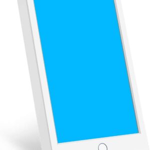 Light Therapy Lamp, SMY Blue Light Energy Lamp and Adjustable LED Blue Light, Tablet One Touch with Timer, 100% UV Free