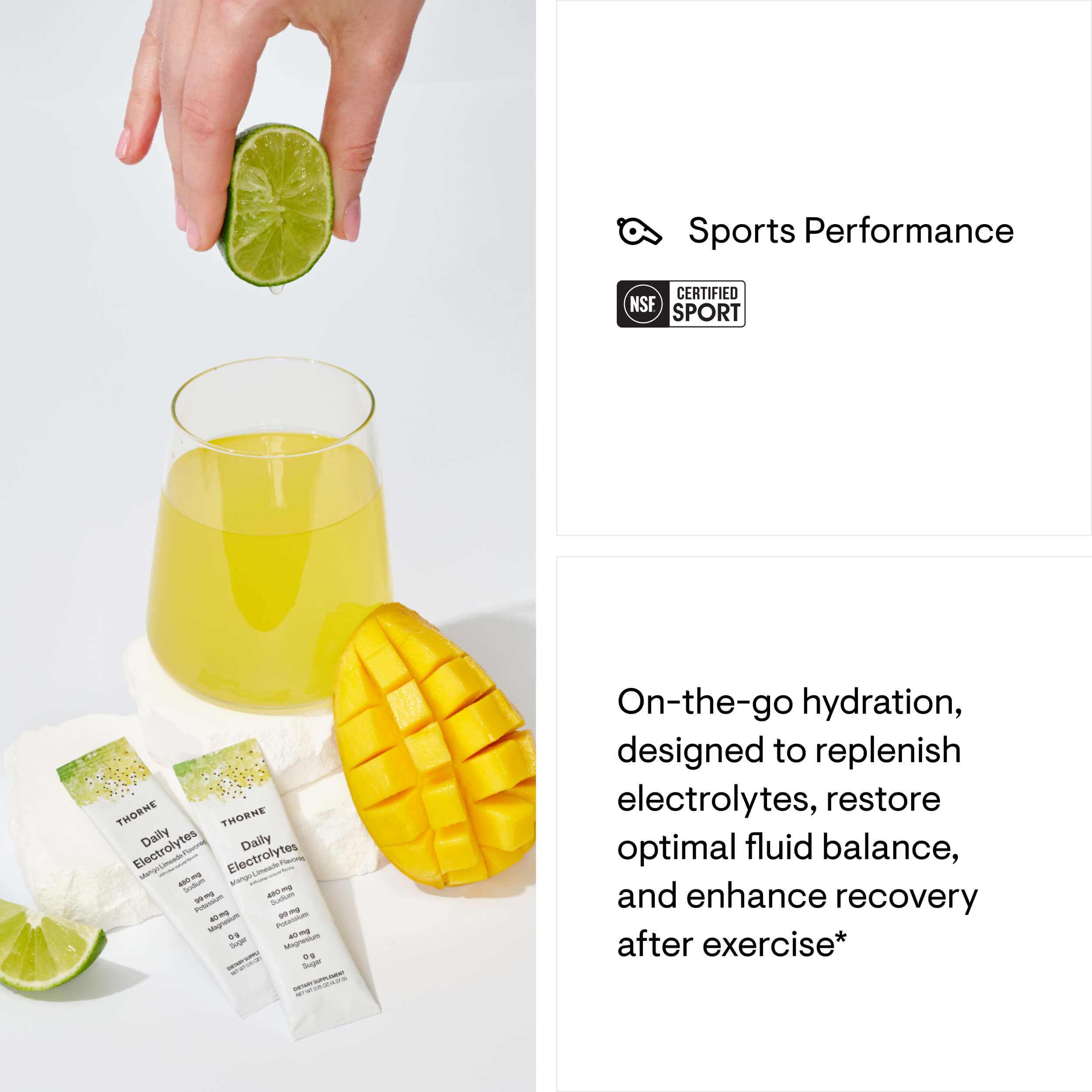 Daily Electrolytes Mango Limeade Flavored - Image 3