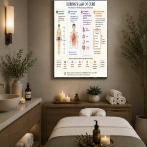 Hering's Law of Cure print poster
