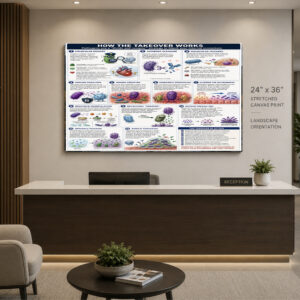 Microbial Survival Strategies: How Pathogens Divide, Conquer & Hijack Your Immune System Print | Poster