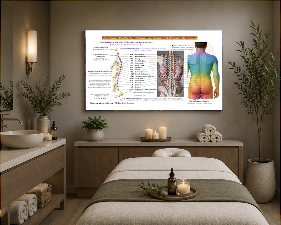 Revolutionize Your Adjustments: Understand Paravertebral Ganglia Segmental Influence on Viscera & Dermatomes